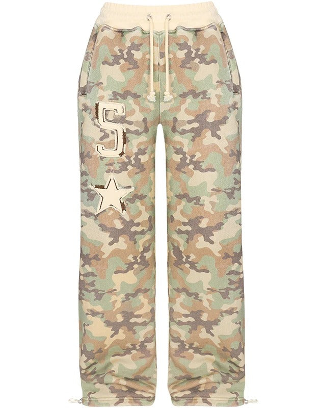 Noah™ | Olivgröna Streetwear Joggingbyxor