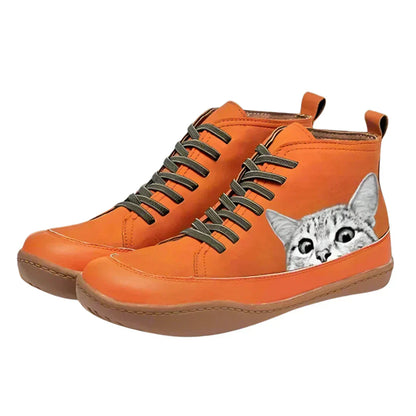 Lynn™ | Varma Katt-Designade Stövlar
