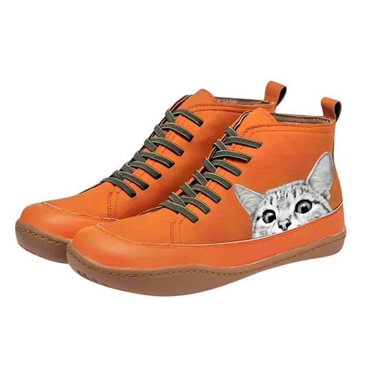 Lynn™ | Varma Katt-Designade Stövlar