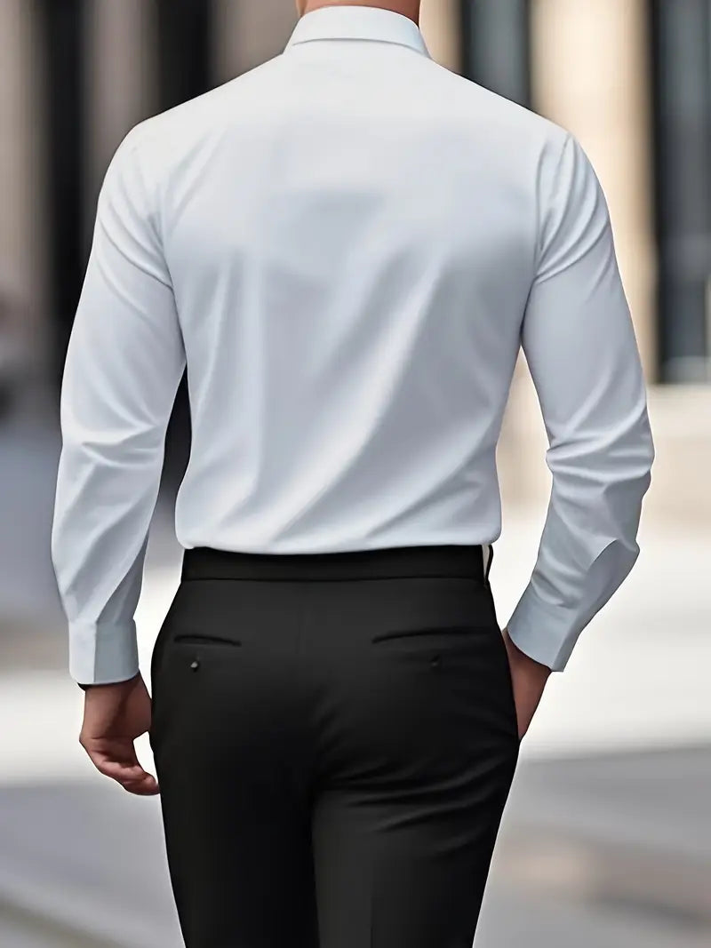 Albert™ | Slim-Fit Skjorta med Tidlös Klass