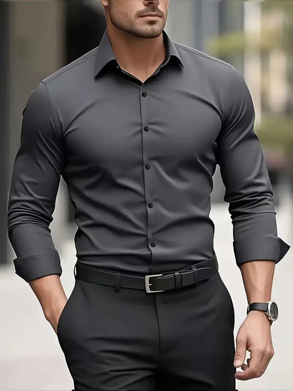 Albert™ | Slim-Fit Skjorta med Tidlös Klass