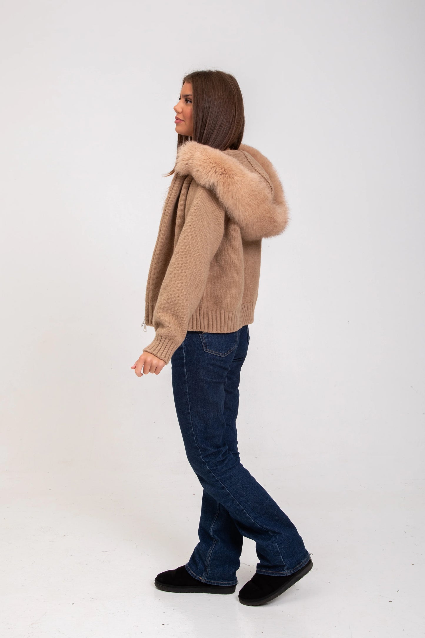 Zoë™ | Fluffig Croppad Fleece Zip