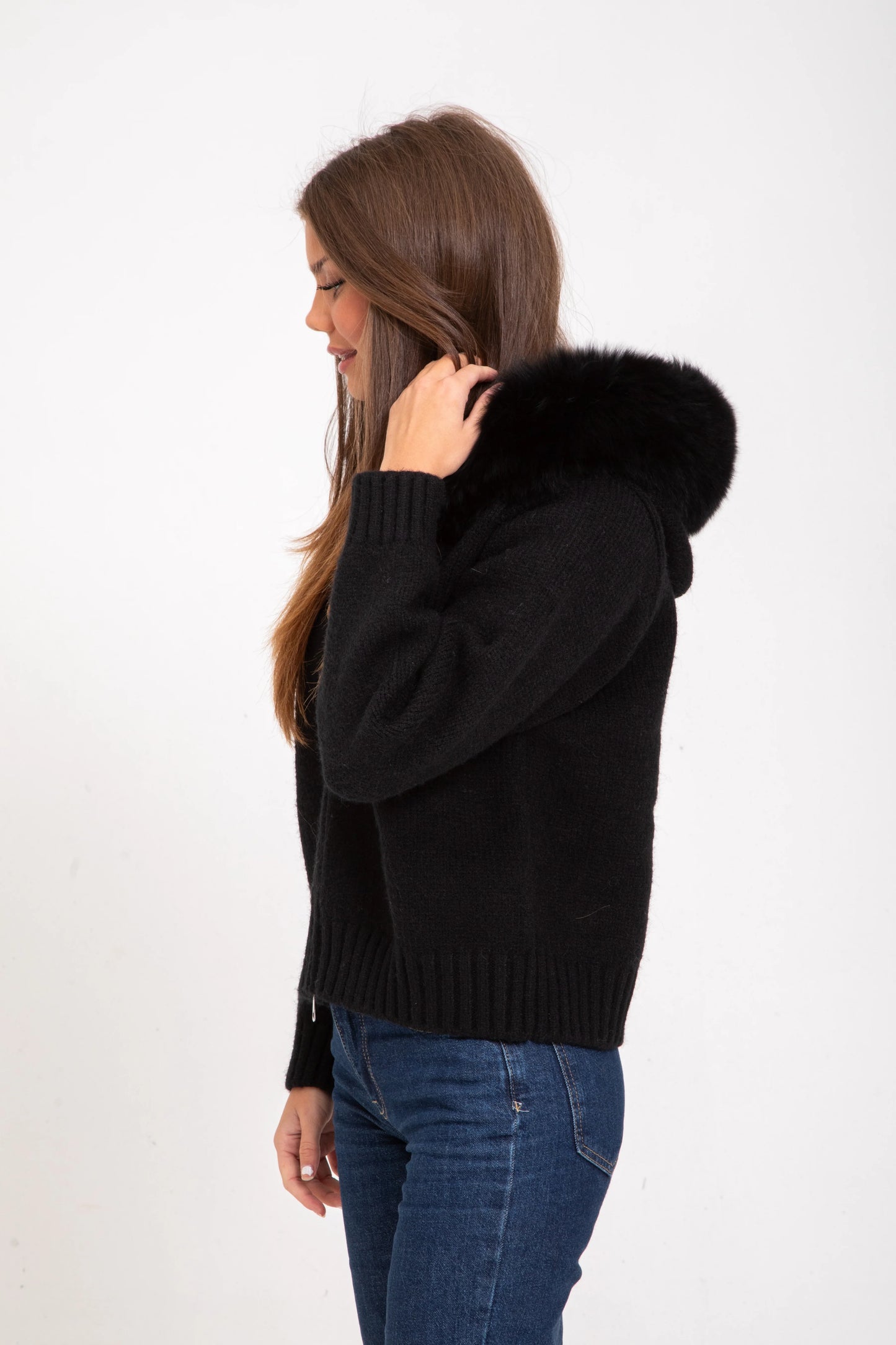 Zoë™ | Fluffig Croppad Fleece Zip