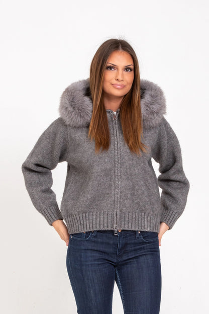 Zoë™ | Fluffig Croppad Fleece Zip