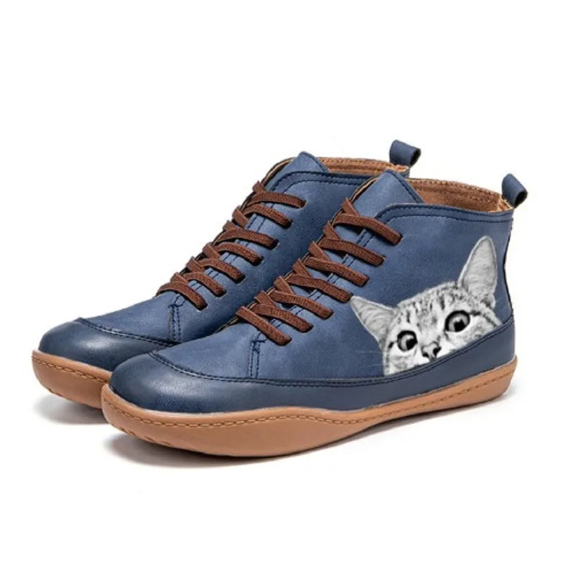 Lynn™ | Varma Katt-Designade Stövlar