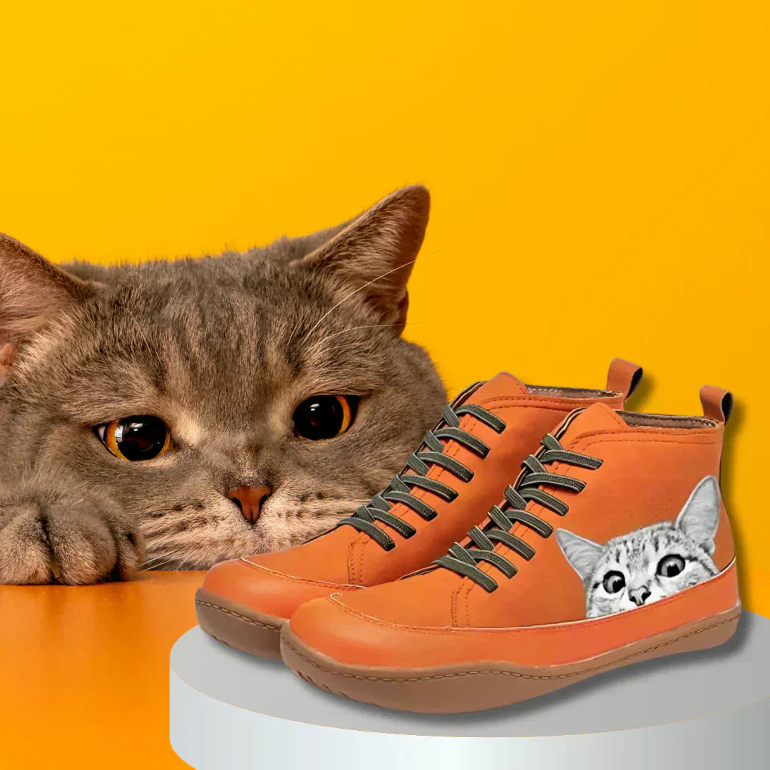 Lynn™ | Varma Katt-Designade Stövlar