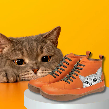 Lynn™ | Varma Katt-Designade Stövlar