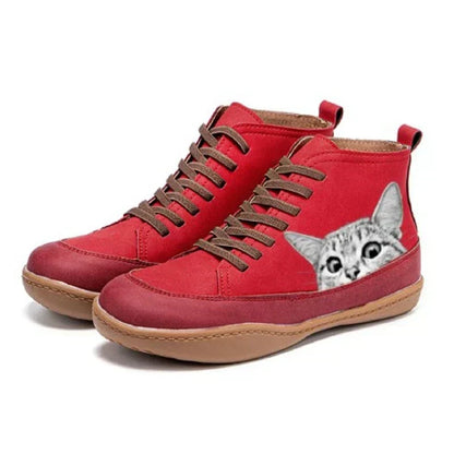 Lynn™ | Varma Katt-Designade Stövlar
