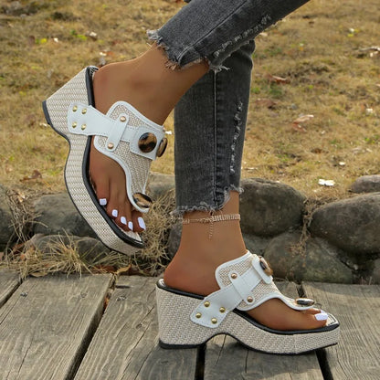 Hilda™ | Upphöjd komfort i en stilren sommarsandal