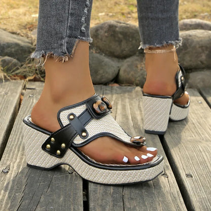 Hilda™ | Upphöjd komfort i en stilren sommarsandal