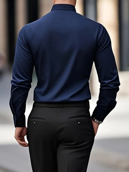 Albert™ | Slim-Fit Skjorta med Tidlös Klass