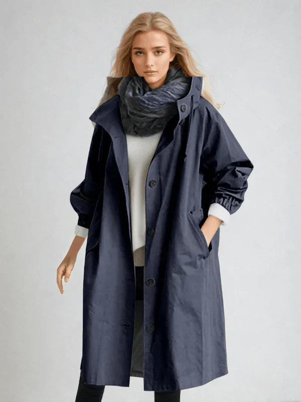 Gundhild™ | Vattentålig Oversized Trenchcoat
