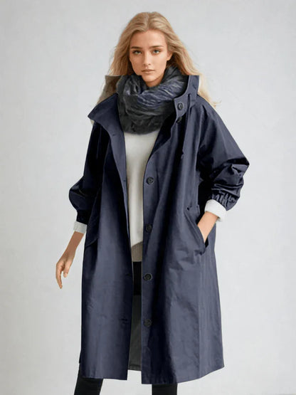 Gundhild™ | Vattentålig Oversized Trenchcoat