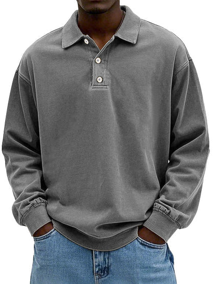 Allan™ | Vintage Polo Skjorta med Tidlös Stil