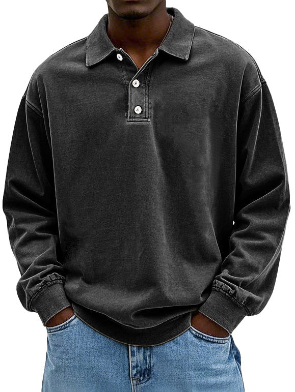 Allan™ | Vintage Polo Skjorta med Tidlös Stil