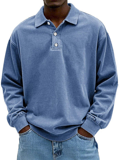 Allan™ | Vintage Polo Skjorta med Tidlös Stil