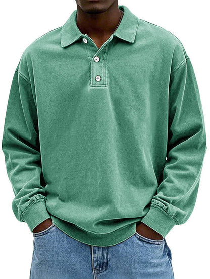 Allan™ | Vintage Polo Skjorta med Tidlös Stil